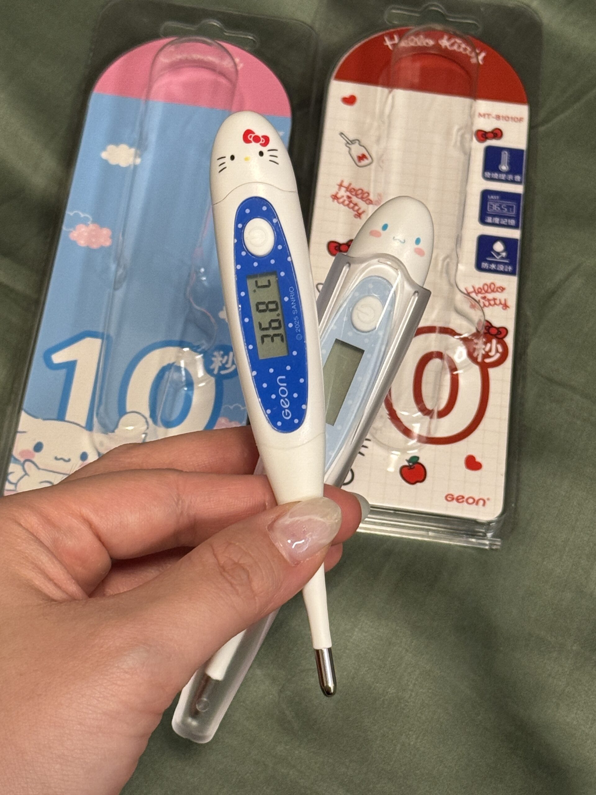 Hello Kitty 10 秒快速電子體溫計 photo review
